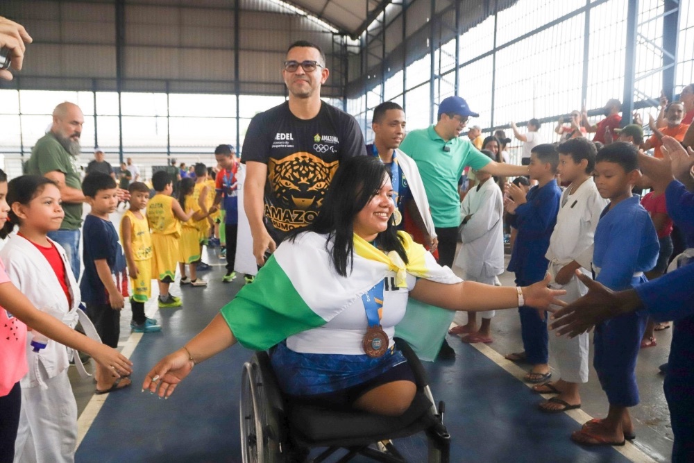 Paratleta amazonense se destaca no halterofilismo e garante primeira vaga do estado em Paris 2024 Paratleta amazonense se destaca no halterofilismo e garante primeira vaga do estado em Paris 2024