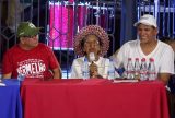 “Parceiro do povo de Parintins", diz Dona Maria Monteverde ao elogiar gestão de Bi Garcia em evento na praça Eduardo Ribeiro
