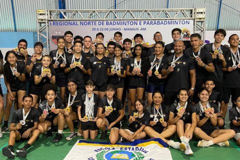Manaus sedia 1º Regional Norte de Badminton e conquista 78 medalhas na competição