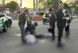 Motociclista morre ao colidir contra ônibus da linha 112 na avenida Brasil