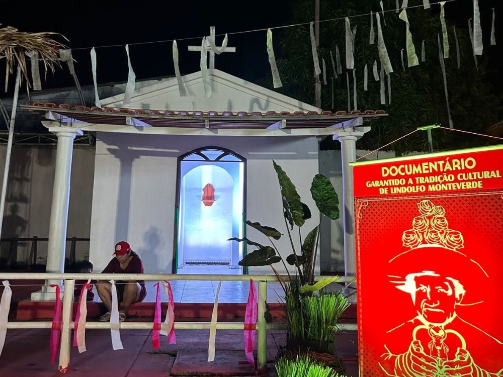 Capela de S&atilde;o Jo&atilde;o Batista &eacute; constru&iacute;da no antigo curral do Boi Garantido 