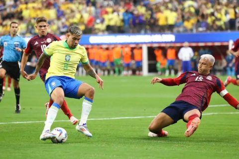 Brasil empata com Costa Rica em estreia na Copa América