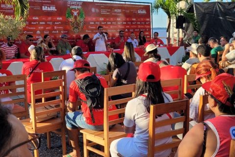 Boi Garantido revela os ‘Segredos do Coração’ durante coletiva em Parintins