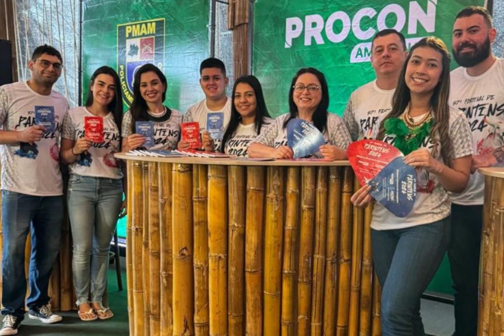 Procon-AM inicia atividades de orientação e conscientização no Turistódromo em Parintins Procon-AM inicia atividades de orientação e conscientização no Turistódromo em Parintins