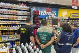 Supermercado de Manaus é fiscalizado após denúncias de venda de produtos falsificados
