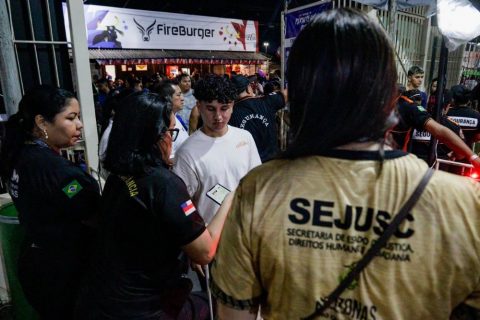 Festival de Parintins: Fiscalização atua no controle do acesso de crianças menores de 12 anos à Festa dos Visitantes