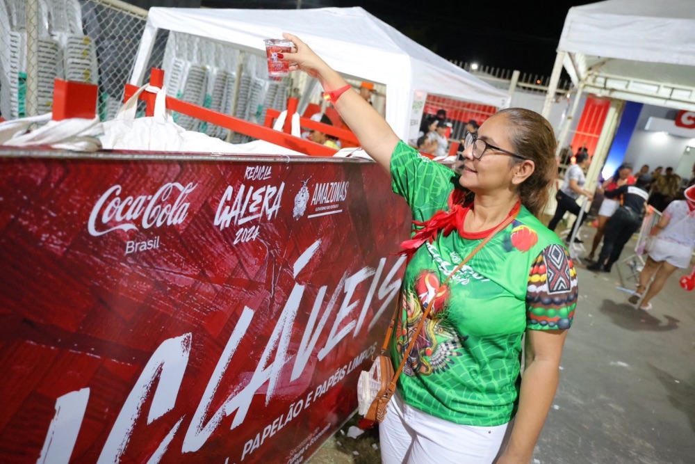 “Recicla, Galera” supera meta durante o 57° Festival de Parintins e destina 9,1 toneladas de resíduos para reciclagem “Recicla, Galera” supera meta durante o 57° Festival de Parintins e destina 9,1 toneladas de resíduos para reciclagem