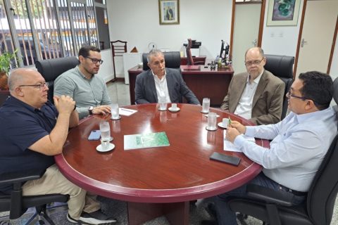 Suframa debate cooperação entre CBA e ecossistema de inovação do Paraná em reunião na sede da autarquia