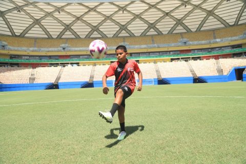 Atleta do Pelci de Codajás realiza testes no Athletico Paranaense