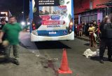 Homem morre ao ser atropelado por ônibus no bairro Colônia Terra Nova