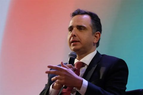 Pacheco se despede da presidência do Senado e cita defesa da democracia como legado