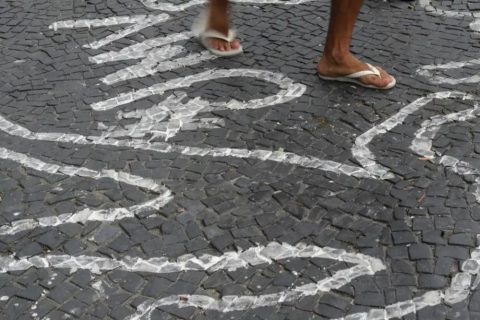 Mortes violentas no Brasil diminuem 3,4% em 2023