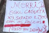 Criminosos deixam bilhete junto a corpo de vendedor morto a tiros no Jorge Teixeira