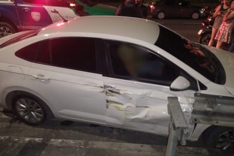Motorista de aplicativo é executado a tiros enquanto dirigia na avenida das Flores