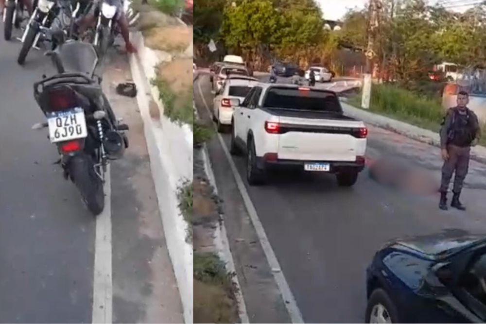 Motociclista morre após ser arremessado durante acidente na avenida Rodrigo Otávio Motociclista morre após ser arremessado durante acidente na avenida Rodrigo Otávio