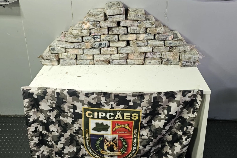 Base Arp&atilde;o: Mais de 63 kg de coca&iacute;na s&atilde;o apreendidos nas proximidades de Barcelos
