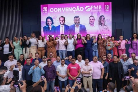 Em convenção, PMB oficializa apoio ao pré-candidato Roberto Cidade à Prefeitura de Manaus