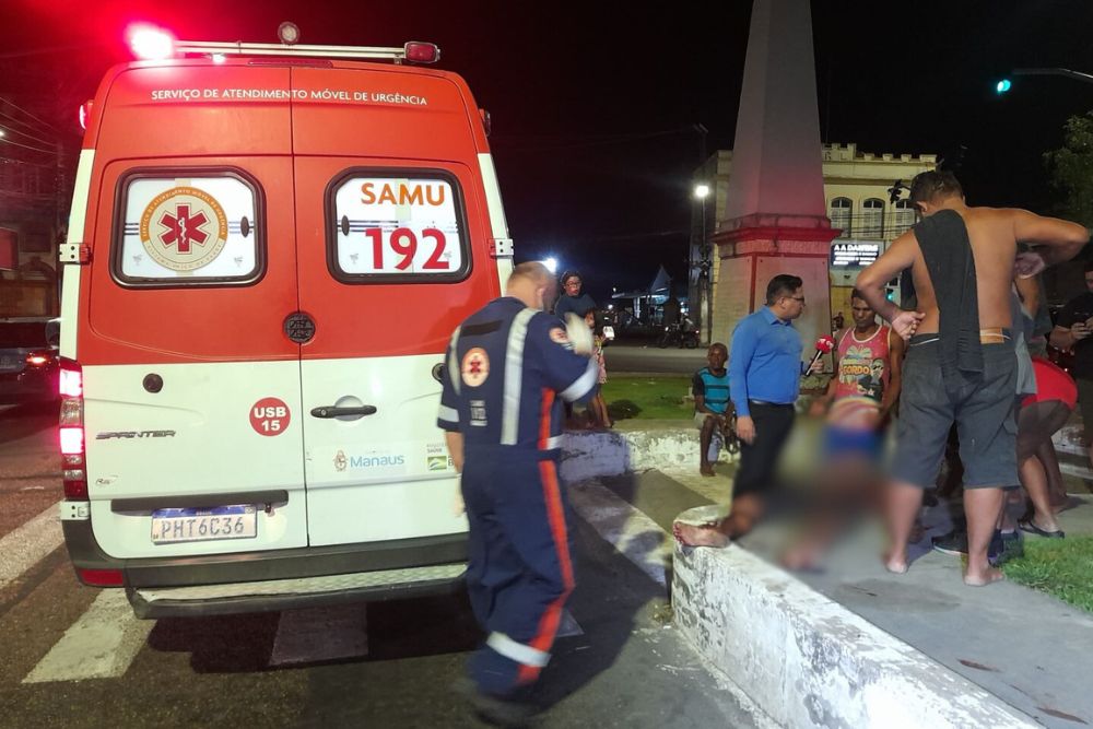 Morador em situa&ccedil;&atilde;o de rua &eacute; espancado na avenida Eduardo Ribeiro