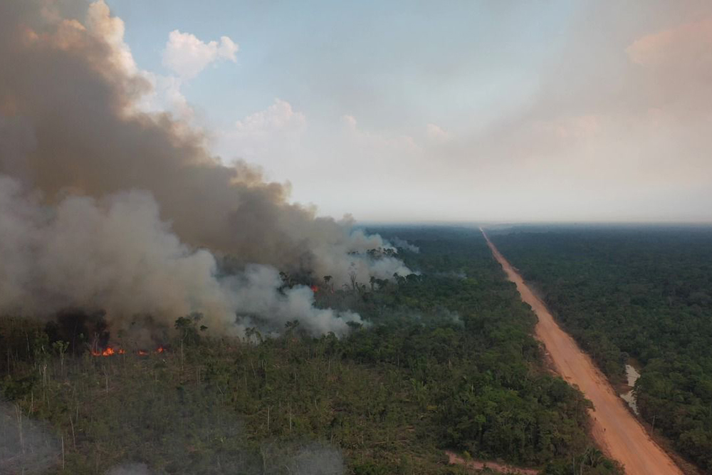 Amazônia tem 2,5 milhões de hectares queimados em agosto