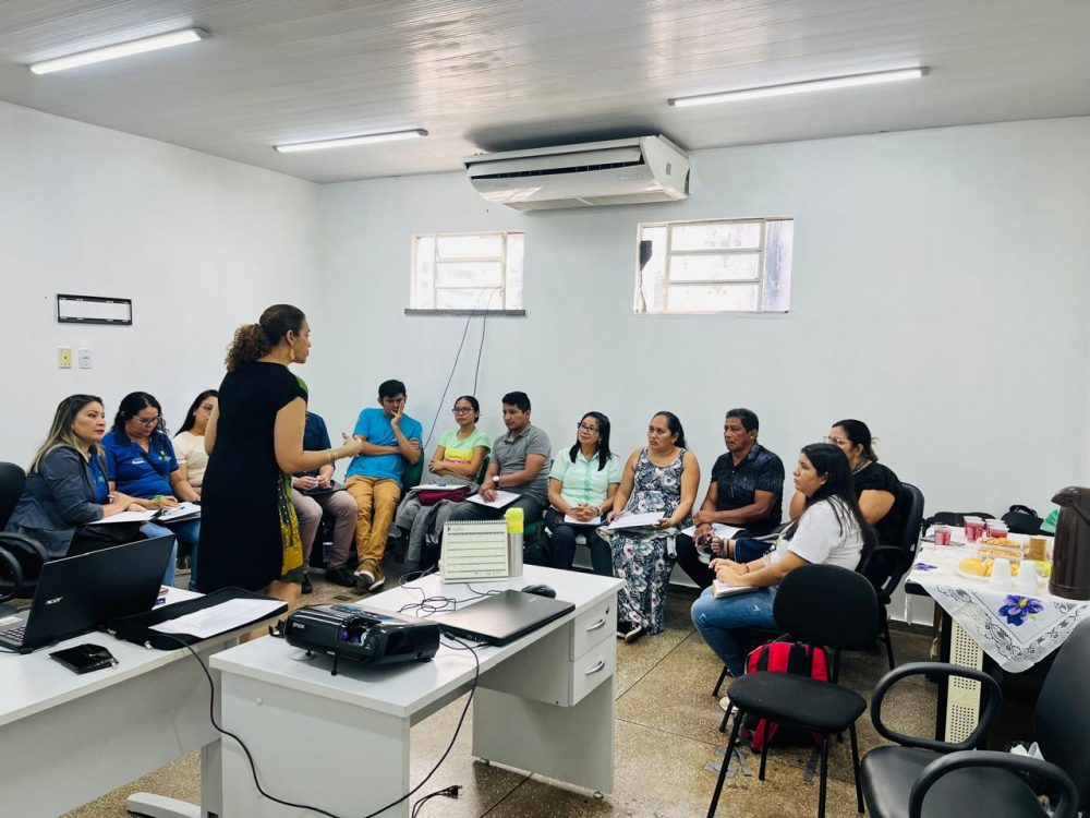 Sa&uacute;de realiza treinamento de servidores dos munic&iacute;pios que integram a Calha do Baixo Amazonas