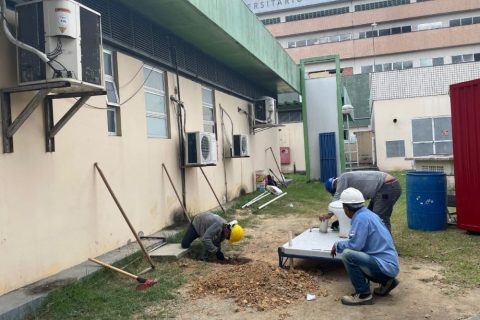 Hospital Francisca Mendes passa por obras para ampliar serviços e oferta de cirurgias
