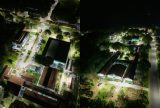 Campus da UEA recebe implantação de luz de LED em Parintins