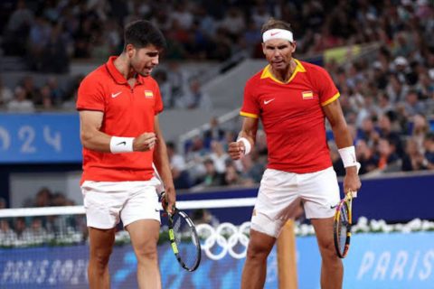 Nadal e Alcaraz perdem nas duplas do tênis e se despedem das Olimpíadas