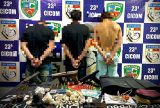 Trio é preso com submetralhadora no bairro da União