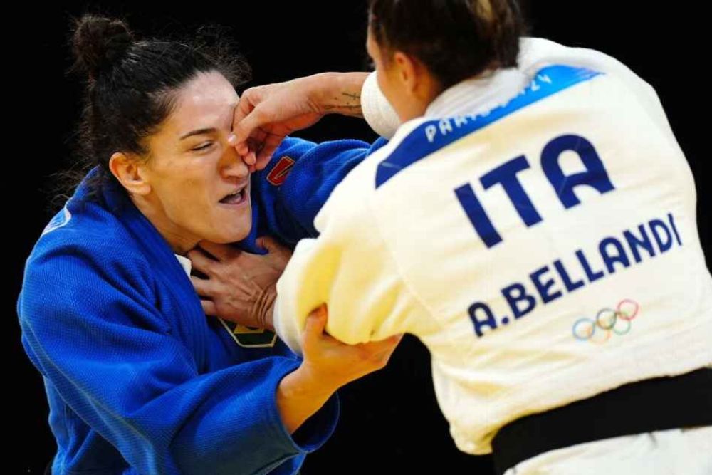 Medalhista olímpica, Mayra Aguiar perde para italiana na estreia de Paris 2024 Medalhista olímpica, Mayra Aguiar perde para italiana na estreia de Paris 2024