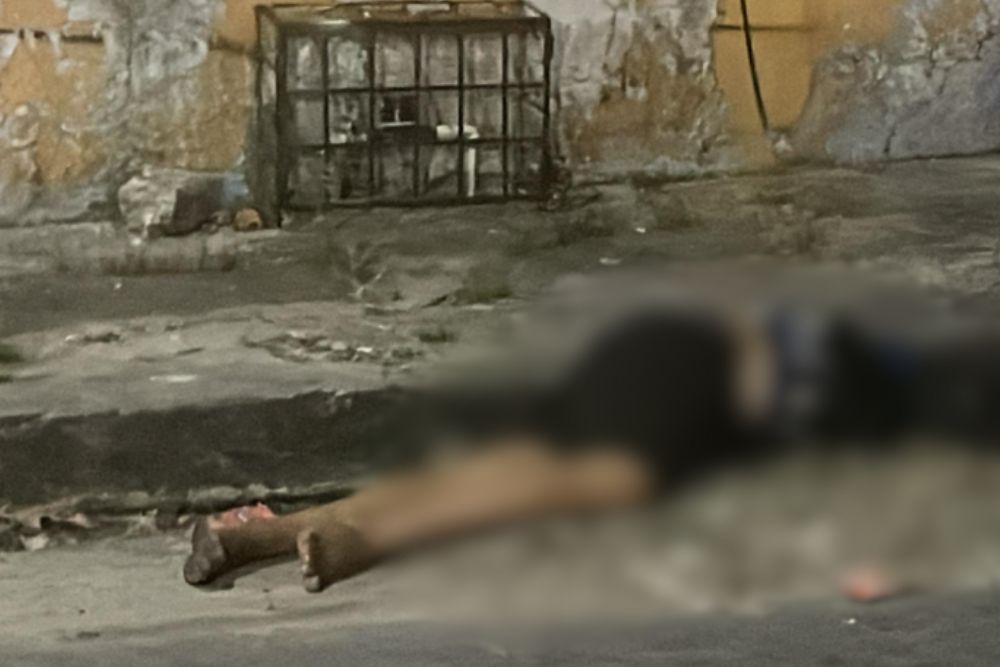 Corpo de homem com sinais de tortura é encontrado em rua do bairro Cidade Nova Corpo de homem com sinais de tortura é encontrado em rua do bairro Cidade Nova