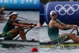 Beatriz Tavares e Lucas Verthein encerram participação no remo e terminam em 15º geral nas Olimpíadas