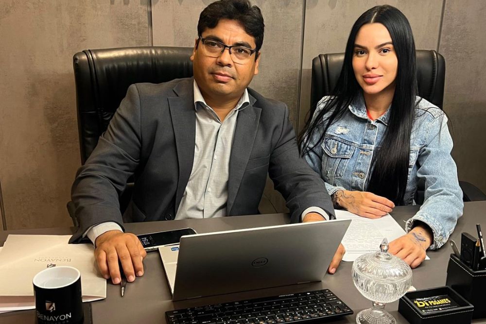 Tamires Assis consegue medida protetiva contra Davi Brito por violência psicológica Tamires Assis consegue medida protetiva contra Davi Brito por violência psicológica