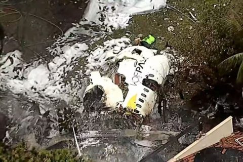 PF indicia 16 pessoas por queda de avião da Voepass