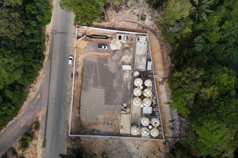 Equipes fazem últimos ajustes para entrega da primeira etapa da Estação de Esgoto na Ponta Negra