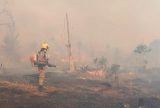 Bombeiros da Operação Aceiro combatem incêndio em área de pasto no município de Apuí