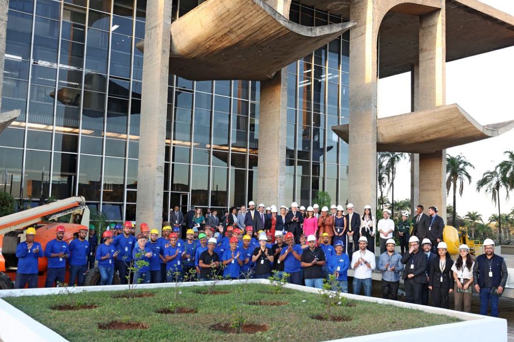 Lewandowski lança projeto de restauração do Palácio da Justiça Lewandowski lança projeto de restauração do Palácio da Justiça