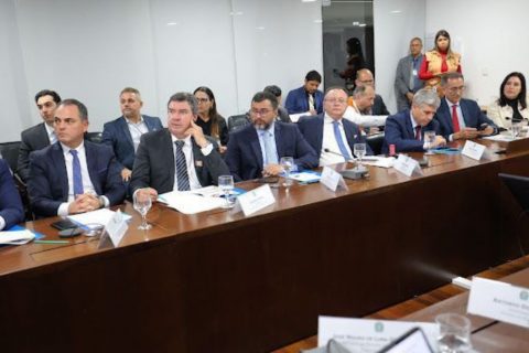 Em Brasília, Wilson Lima reforça importância de cooperação entre Governo Federal e estados para combate às queimadas