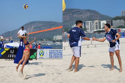 Amazonas garante sequência de vitórias durante segundo dia do JUBs Praia 2024