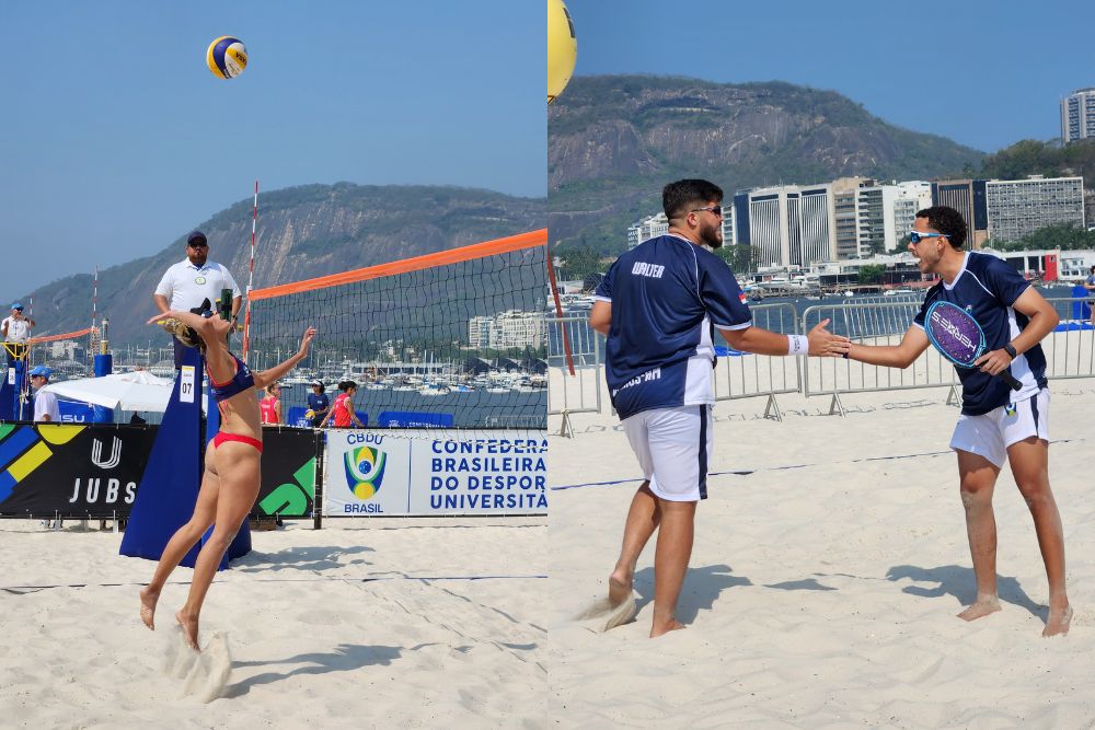 Amazonas garante sequ&ecirc;ncia de vit&oacute;rias durante segundo dia do JUBs Praia 2024