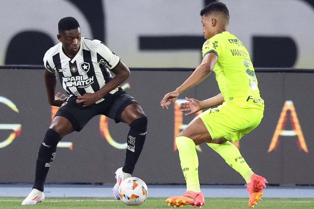 Botafogo segura empate com Palmeiras e avan&ccedil;a &agrave;s quartas de final da Libertadores