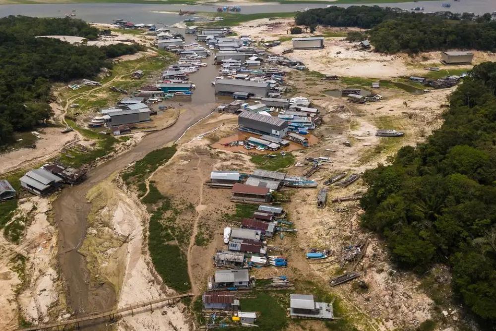 Rios da Amazônia registram níveis abaixo da média histórica
