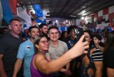 Apoiadores lotam quadra da Grande Família para prestigiar David Almeida e vereador Fransuá