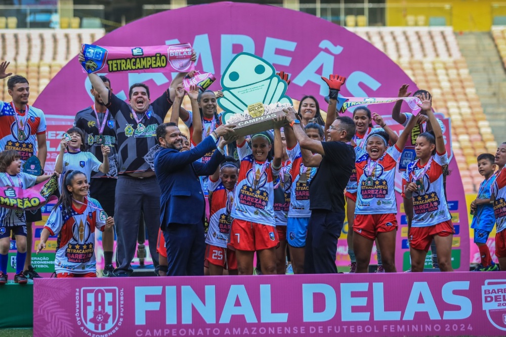Tetracampeão! 3B vence Tarumã e conquista título do Barezão Delas 2024 Tetracampeão! 3B vence Tarumã e conquista título do Barezão Delas 2024