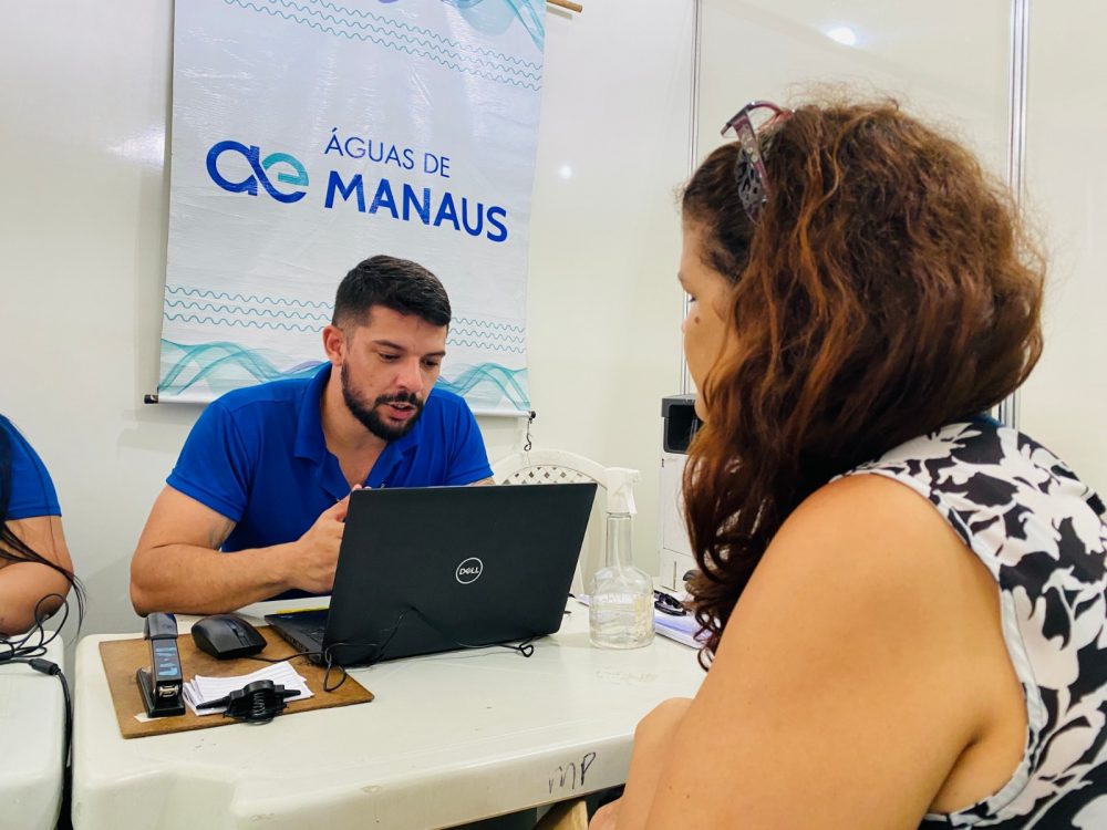 &Aacute;guas de Manaus registra mais de 600 mil atendimentos em 2024