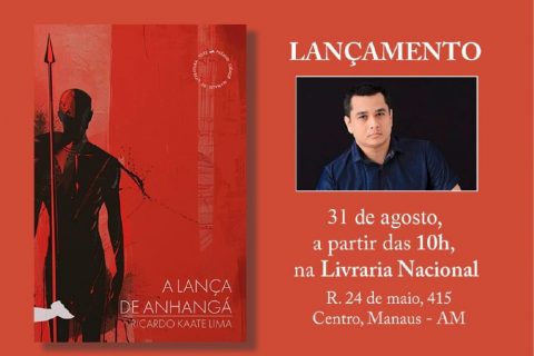 ‘A Lança de Anhangá': Ricardo Kaate Lima lança novo livro de horror e fantasia em Manaus