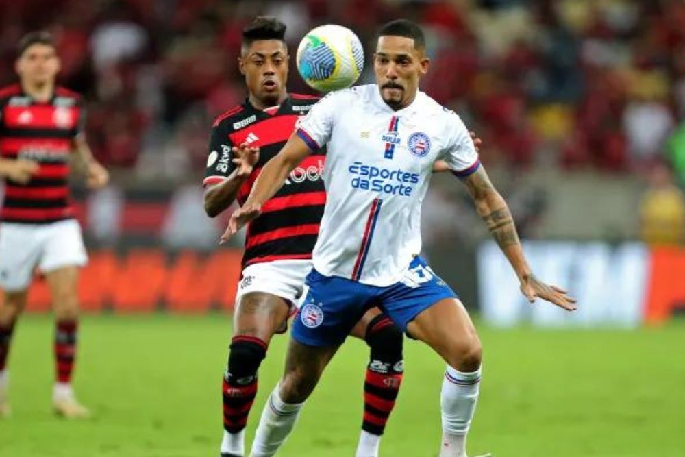 Flamengo e Bahia duelam pelas quartas da Copa do Brasil nesta quarta-feira (28)