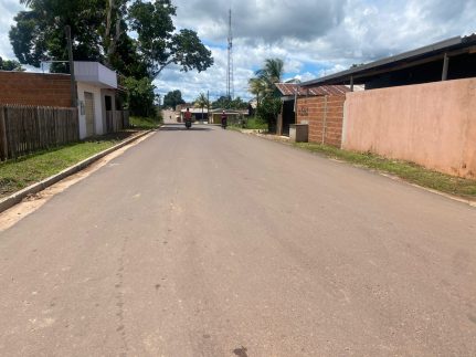 Sistema viário do Novo Remanso, em Itacoatiara, tem 60% das ruas pavimentadas