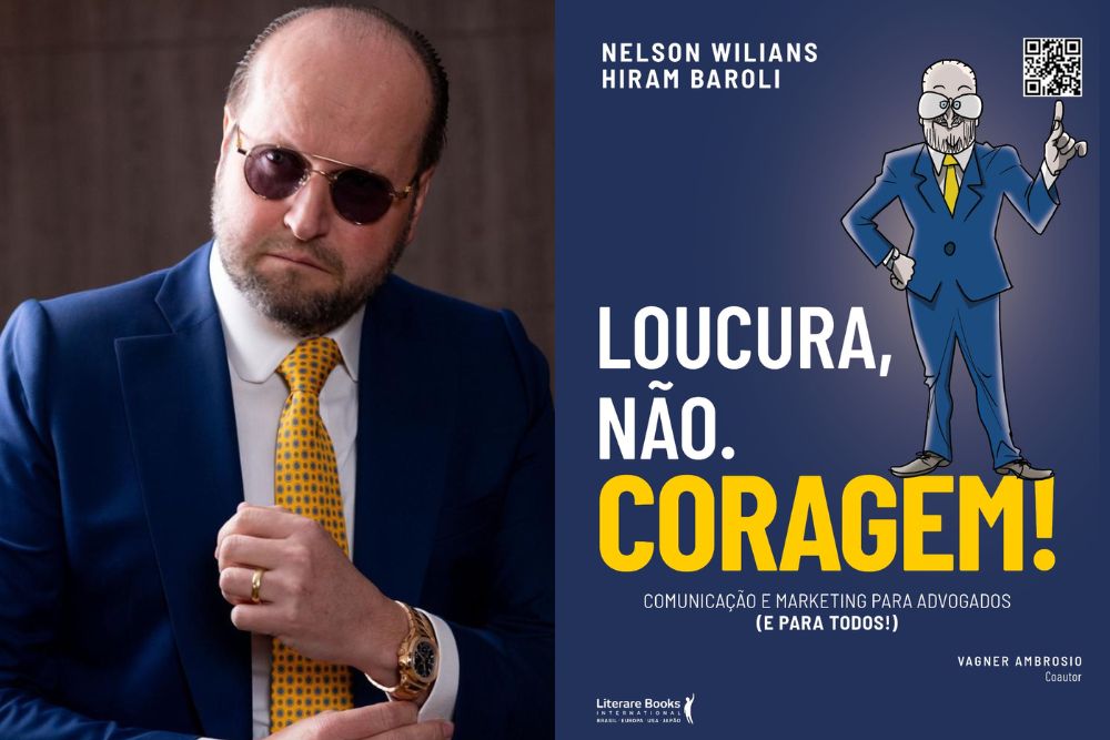 Da Forbes para as livrarias: Advogado Nelson Wilians lança livro com estratégias de alinhamento entre carreira e marketing Da Forbes para as livrarias: Advogado Nelson Wilians lança livro com estratégias de alinhamento entre carreira e marketing