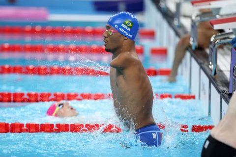 Brasil leva 7 nadadores às finais das Paralimpíadas de Paris