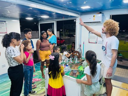 Manaus recebe exposição gratuita sobre o ciclo da água, com mostra de cinema